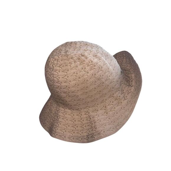 New Betmar New York Cloth Women’s Summer Beach Cover Up Hat Cap - Picture 3 of 9